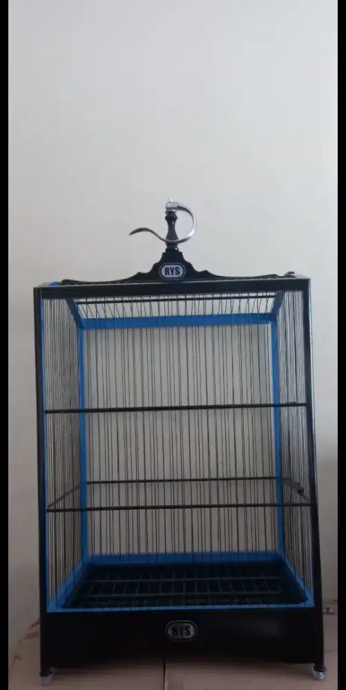 Sangkar ruji fiber 1,3mm Kaki karet No2