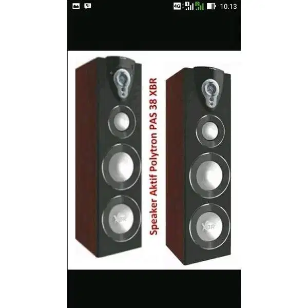 SPEAKER AKTIF POLYTRON PAS 38