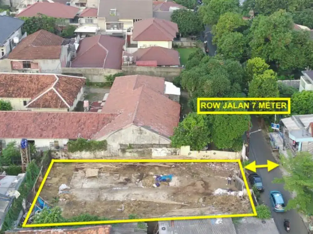 Hotsale Kavling Di Lokasi Sangat Strategis Dekat Ke Mrt H Nawi