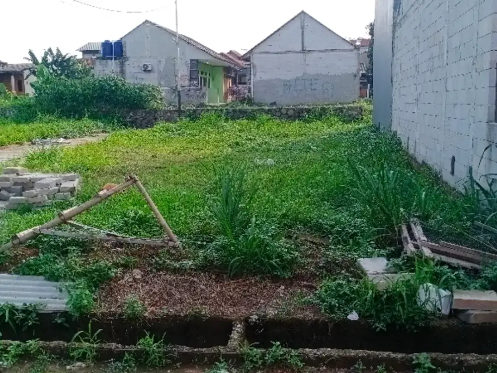 kavling siap bangun SHM dekat ke Cinangka depok