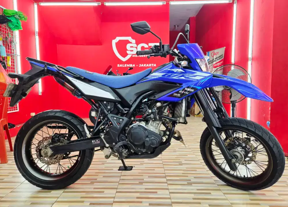 JualCpt90%LikNew PjkJun26 Modif 6Jt YAMAHA WR155 2021 WR 155 SUPERMOTO