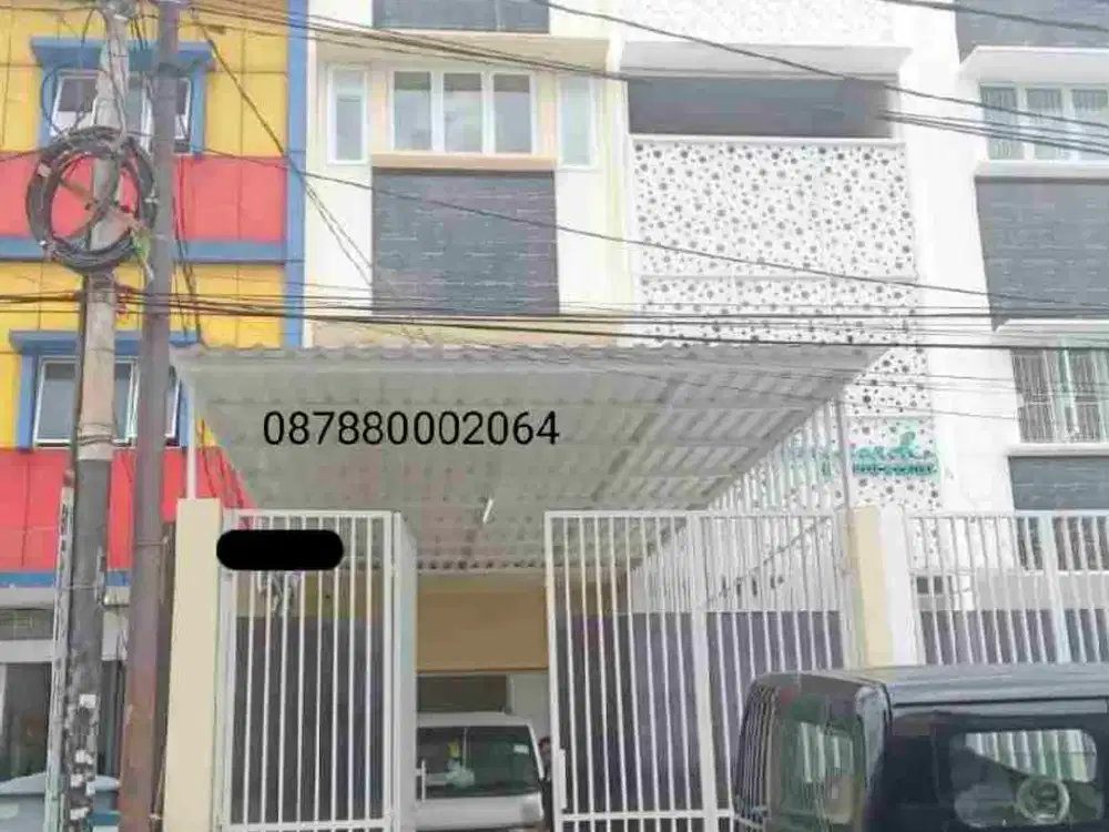 jual cepat murah ruko 3,5 lantai sumur batu kemayoran dekat RS YARSI jakarta pusat