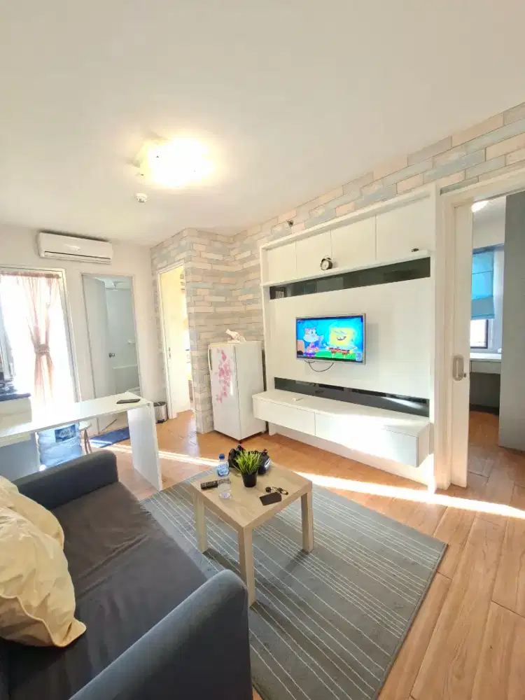 Sewa Apartemen Hook Mewah Bassura City 28 JT/6 bln Free ipl