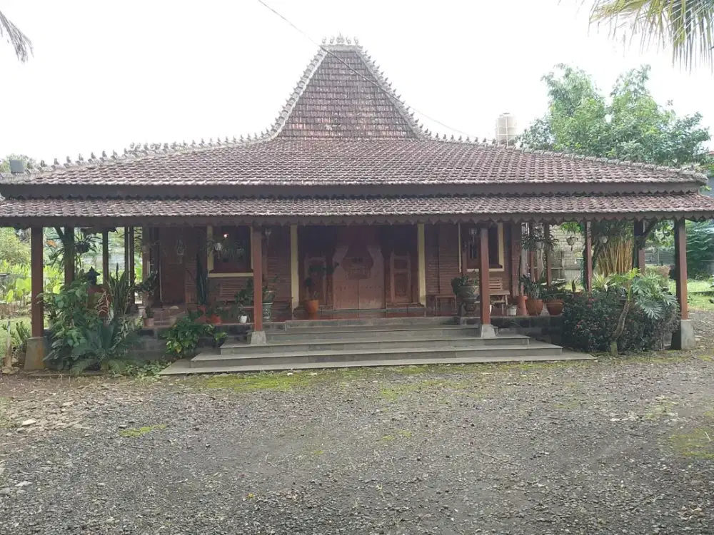 Villa Murah Berbentuk Joglo, Cimande, caringin Kabupaten Bogor