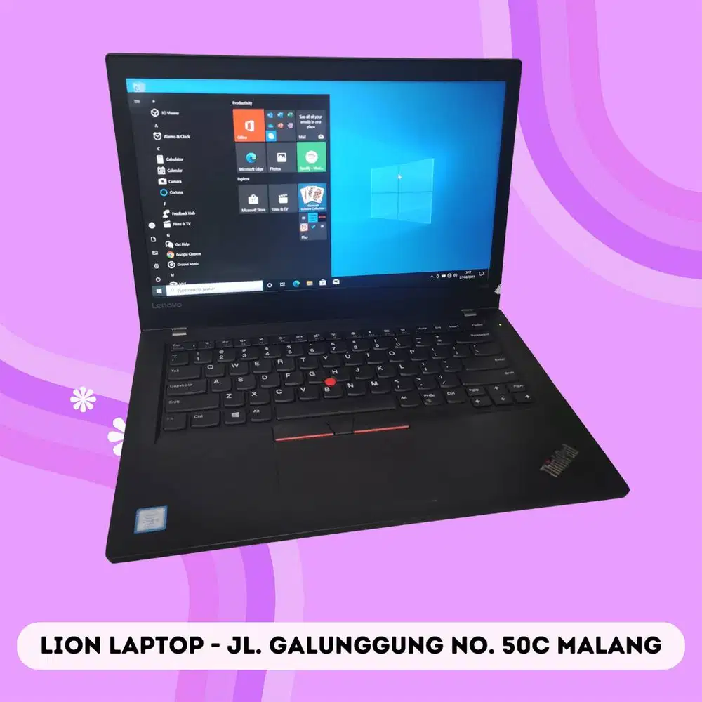 RAM 16GB Core i5 Gen7 SSD 256GB Lenovo Thinkpad T470 [06|01]