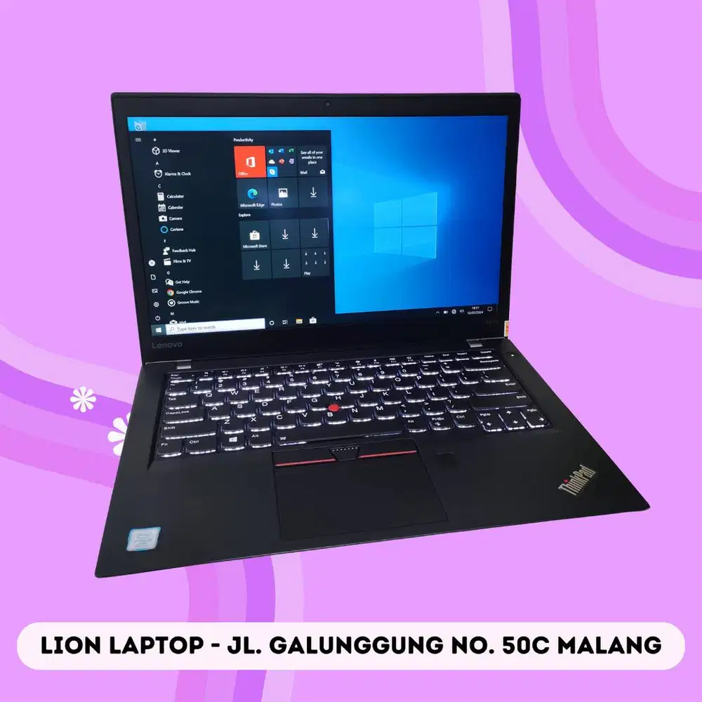 Core i5 Gen 7 RAM 8GB SLIM TOUCHSCREEN Lenovo Thinkpad T470s [06|01]