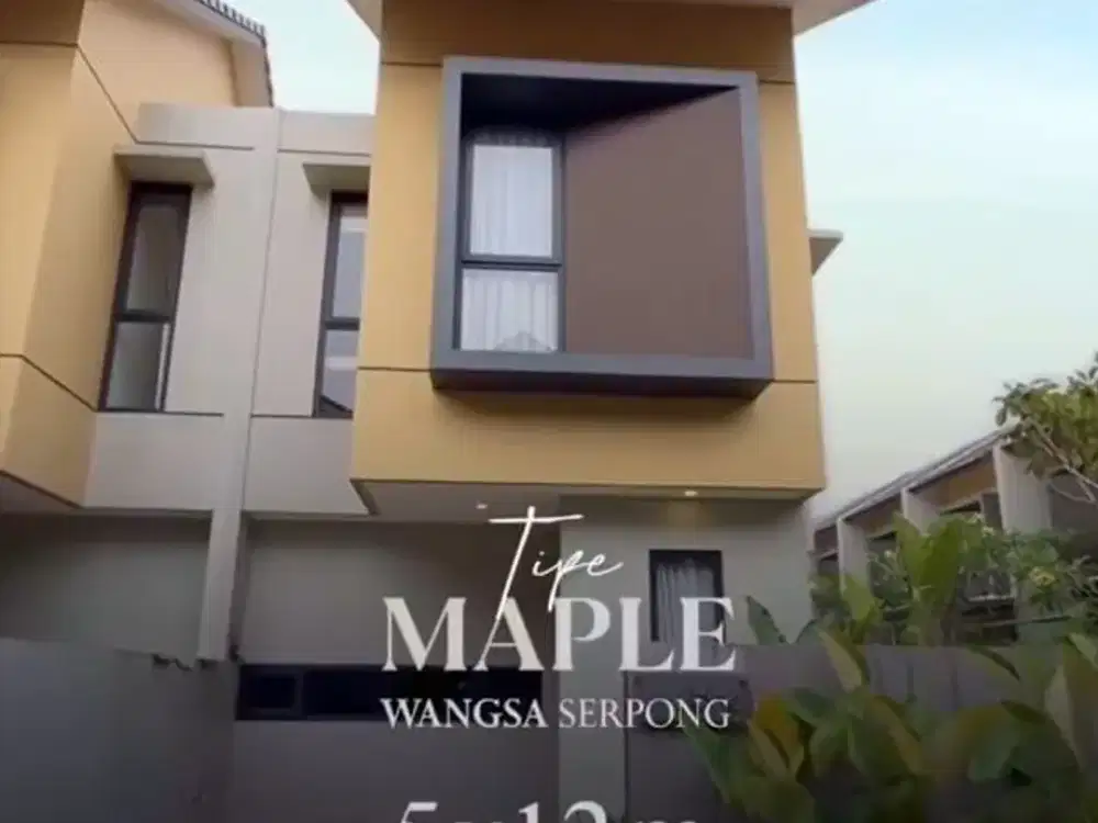 Lokasi Strategis. Desain Arsitektur Modern. Lingkungan Eksklusif di Serpong Samping Mall