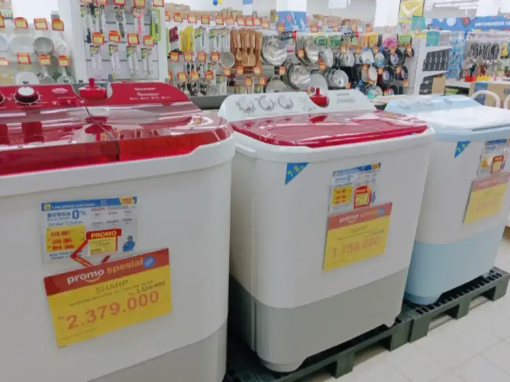 kredit mesin cuci syrt cuma ktp tanpa dp free angsuran 1-2× bunga 0%