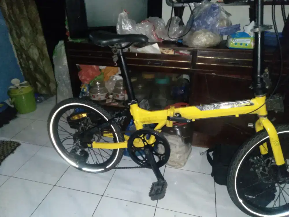 Sepeda lipat bike to work