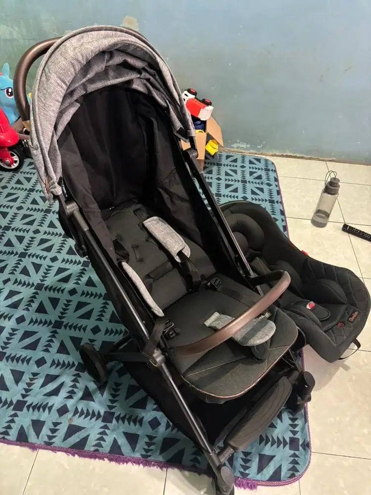 stroler + carseat merk cocolatte