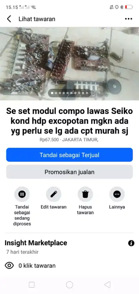 Se set modul audio compo lawas aeiko kond hdp ex copotan murah sj cpt