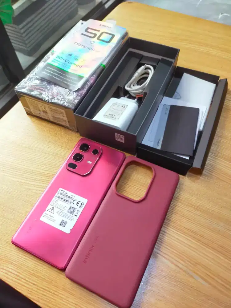 Infinix note 50s red/merah