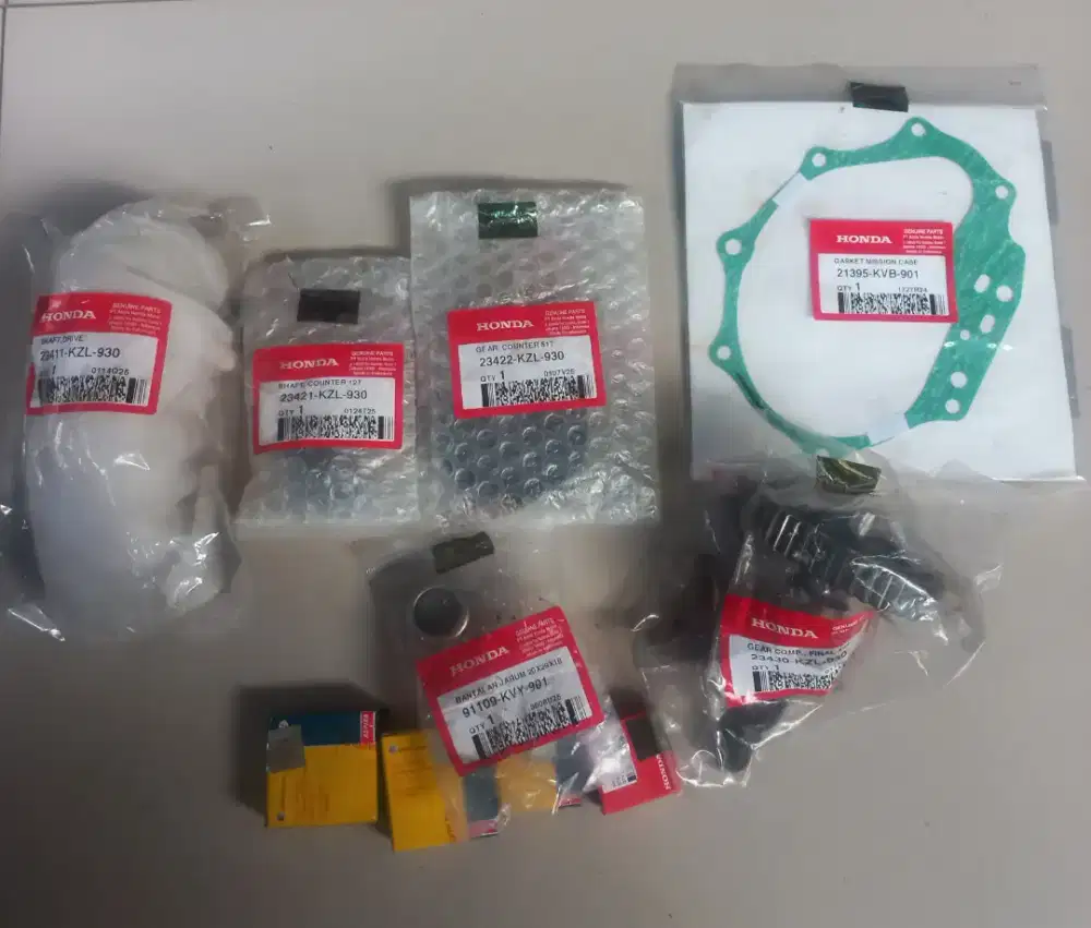 Gear Rasio Honda Beat FI injection KZL starter kasar