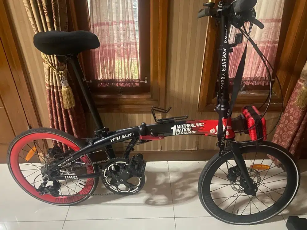 Sepeda Lipat Element Ecosmo 10 Speed