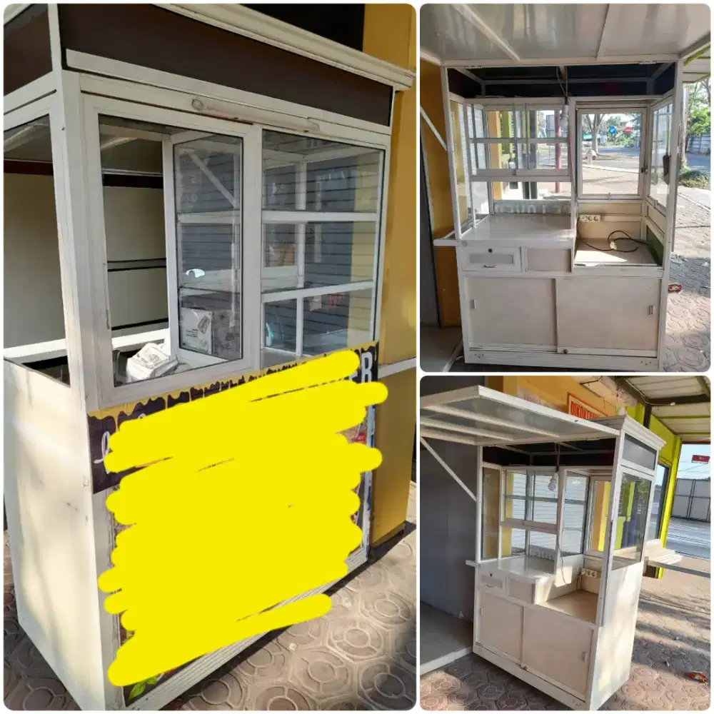 Jual Murah Rombong Aluminium Second