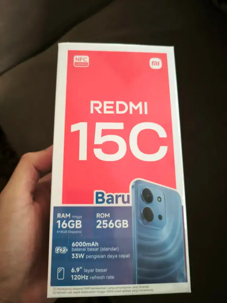 Redmi 15c 8/256 BARU