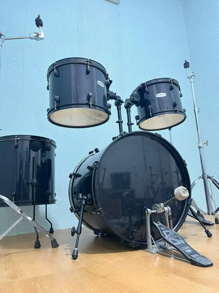 Drum set pearl forum iss mounting 5 pcs barter tt