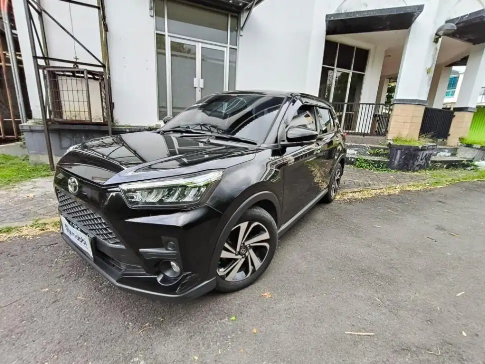 Pajak Panjang - TOYOTA RAIZE 1.0 G ONE TONE BENSIN M/T 2021 HITAM