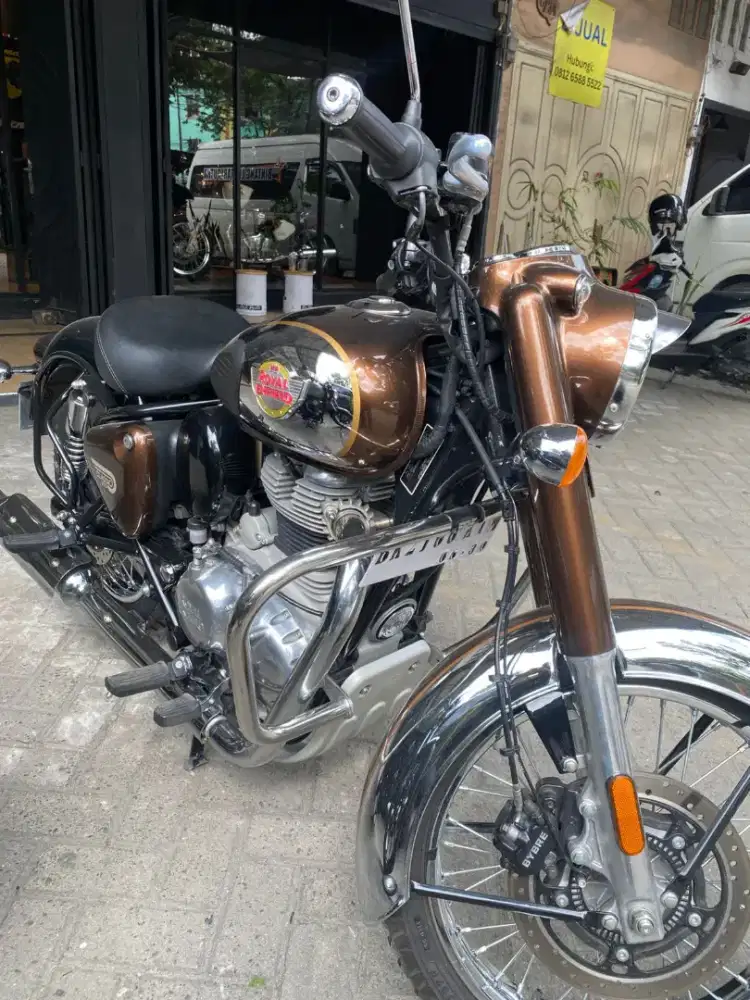Dijual Royal Enfield 350 classic  Reborn chroom