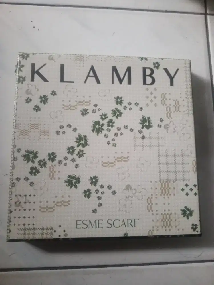 Busana klamby Esme scarf dark satoimo all size jilbab