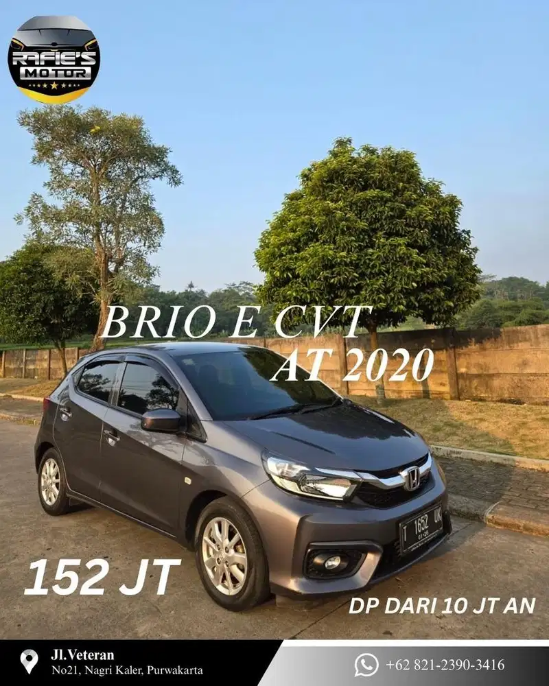 JUAL BRIO E CVT 2020