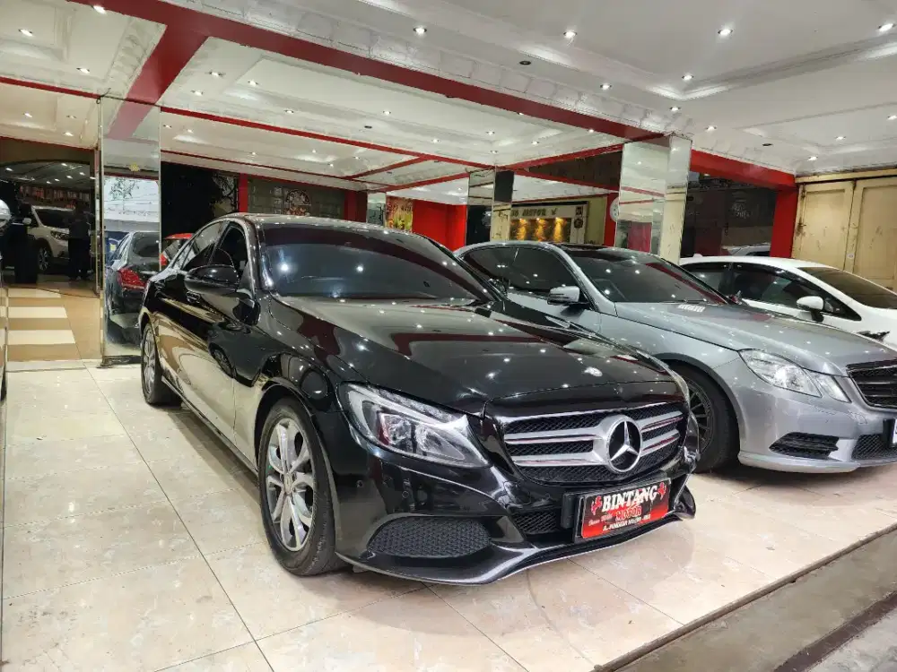 MERCY C200 AVG 2016 BLACK KM RENDAH / MODEL THN 2017 (BINTANG MOTOR)