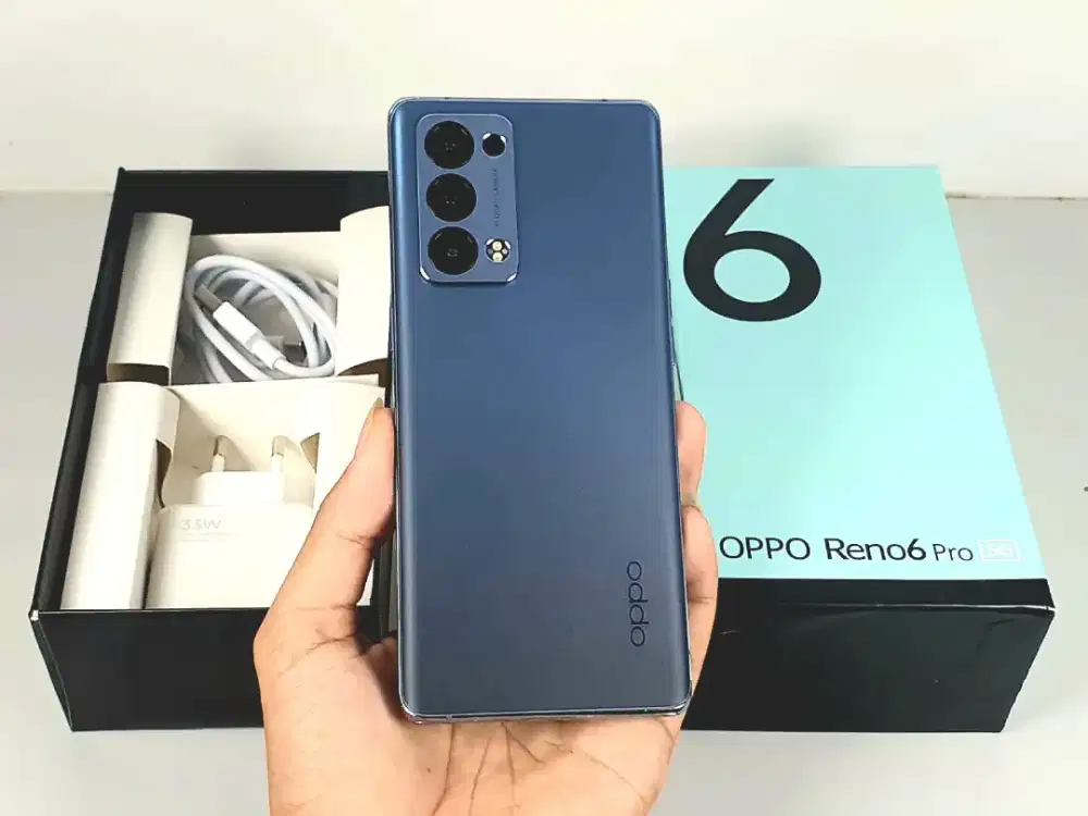 Oppo Reno 6 Pro 5G NFC Ram 12GB/256GB mulus fullset