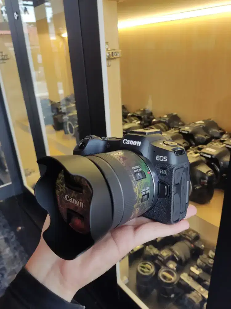 Canon Eos R8 Lens RF 24-105mm IS STM Fullset