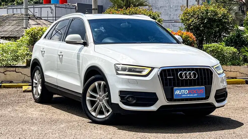 Audi Q3 2.0 TFSi AT nik 2012 putih metalik low km asli