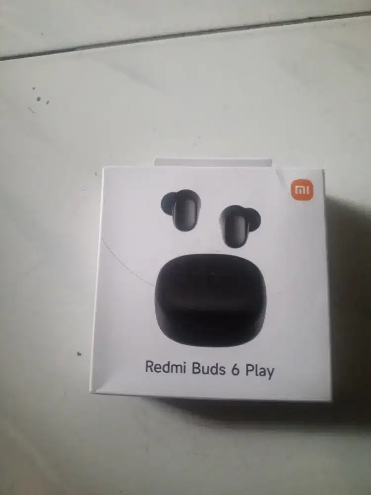Redmi Buds 6 Play Hitam - Earphone Bluetooth black