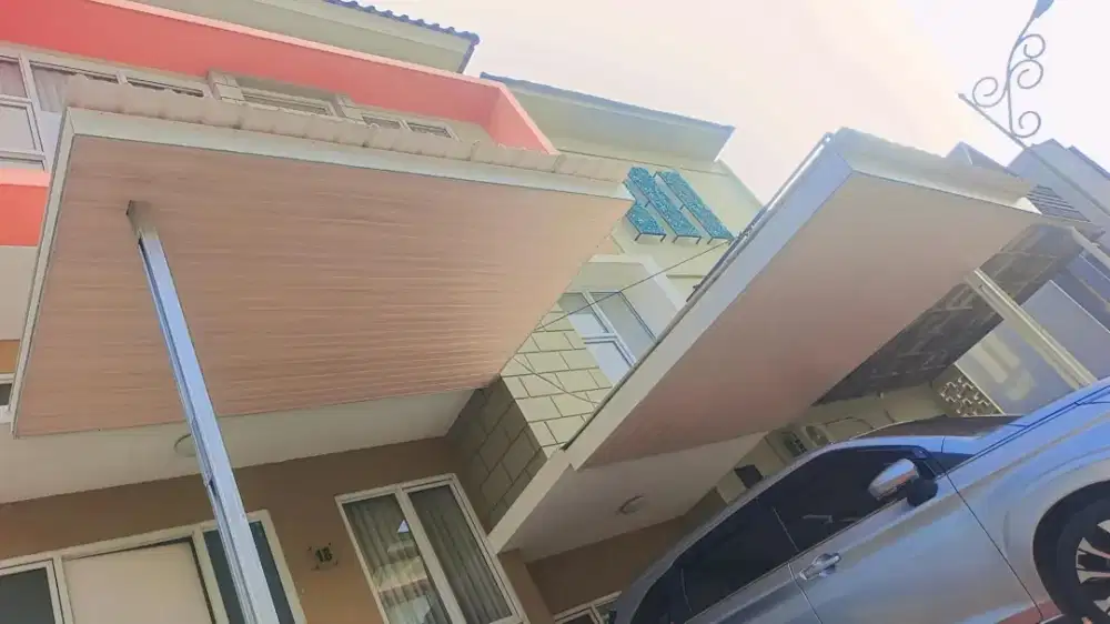 Kanopi bajaringan ples plafon PVC