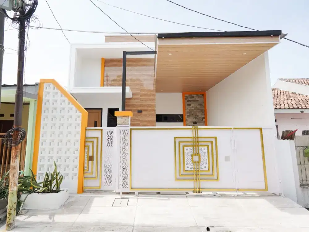 Rumah 3 KT Siap Huni 15 Menit ke Stasiun Tambun Hadap Utara J-38352