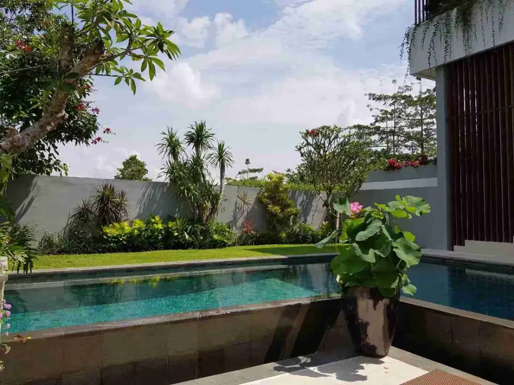 dijual villa modern tropical style puri gading jimbaran