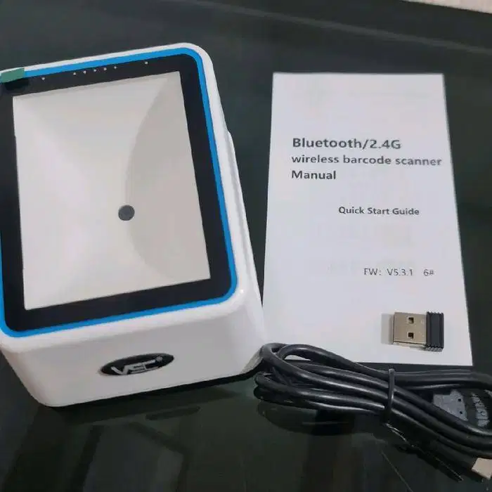 BARCODE SCANNER OMNI 2D PAYMENT BOX VSC PB-88BT SCANNER DANA BLuetooth