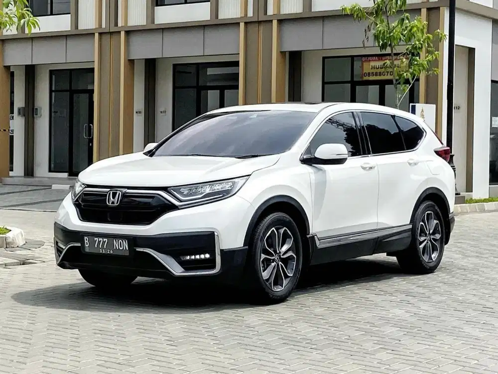 HONDA CR-V 1.5 PRESTIGE TURBO SUNROFT PANORAMIC BENSIN 2021 PUTIH 2022