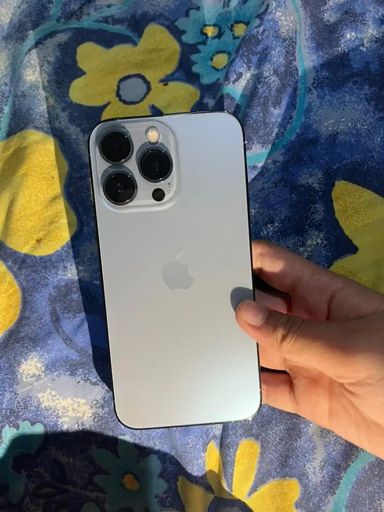 IPHONE 13 PRO 128GB BEACUKAI SIERRA BLUE PEMAKAIAN CEWE