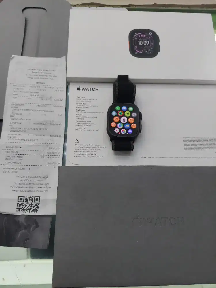 Apple Watch Ultra 3 Black Second ibox BH100% Mulus