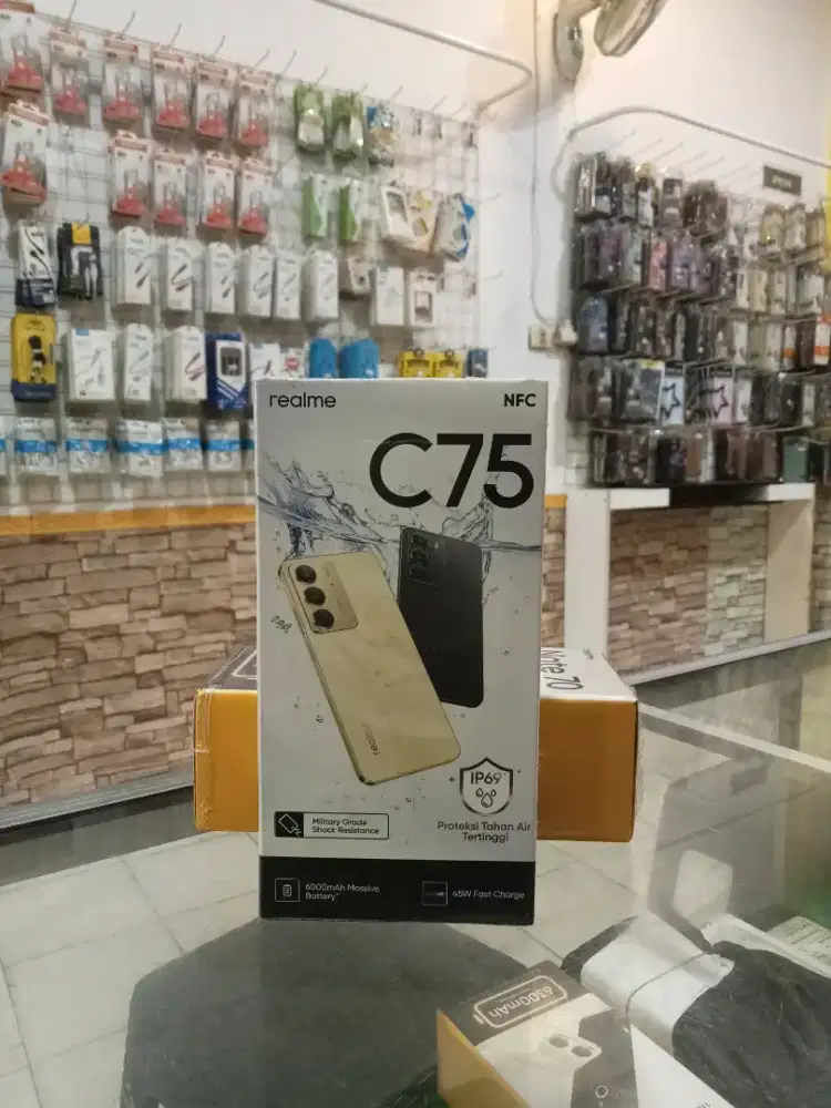 realme c75 8/128 promo fullset