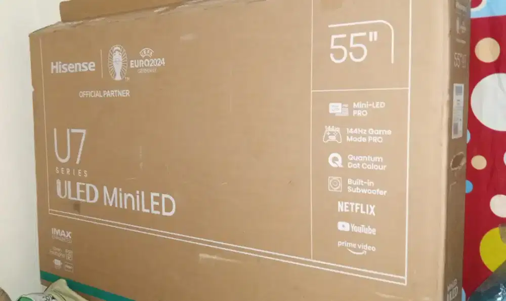 BU Led Smart Tv Digital Android Hisense 55 inch,playstore,dll,nego