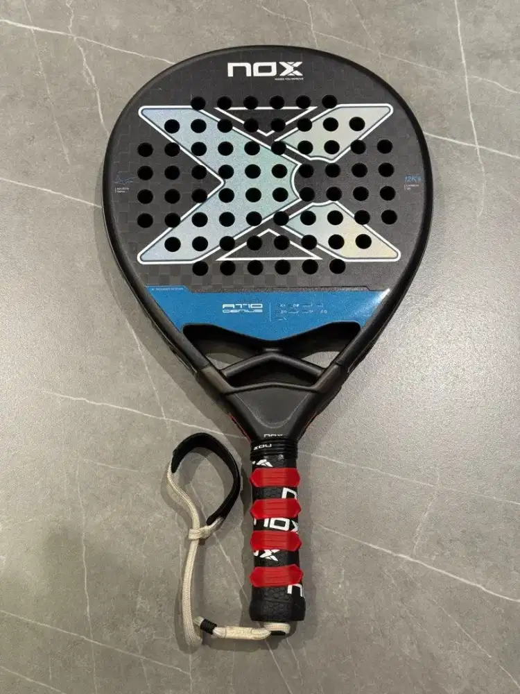 NOX AT10 Genius 12K 2024 Raket Padel Racket Teardrop