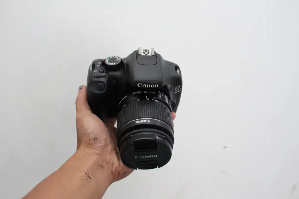 Kamera DSLR Canon 550d kit 18-55mm