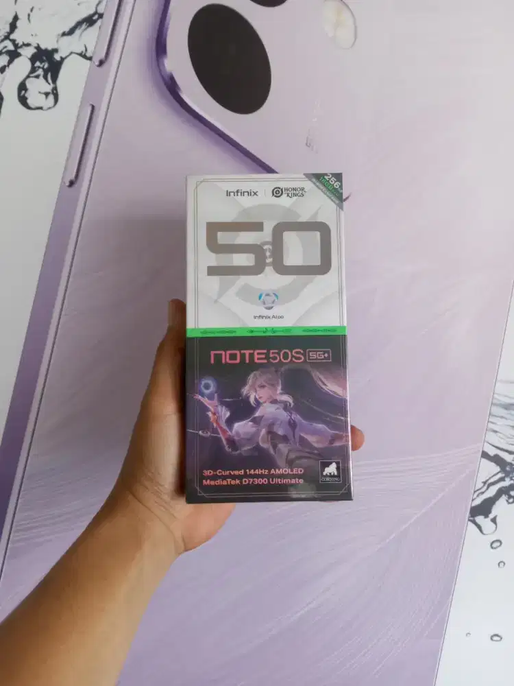 Berminat silahkan WA Infinix Note 50s 5G 8+8/256 Garansi resmi 1thn