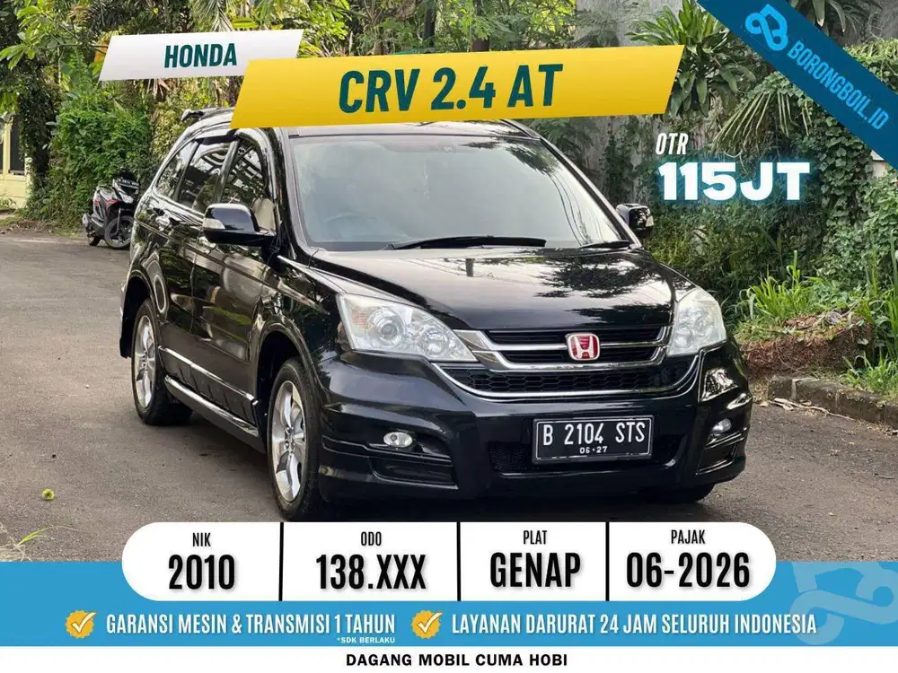 TERMURAH!!CRV 2.0 AT 2010 SIAP PAKAI