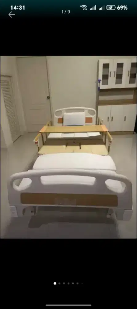 Ranjang rumah sakit ranjang pasien kasur elektrik bukan paramount bed