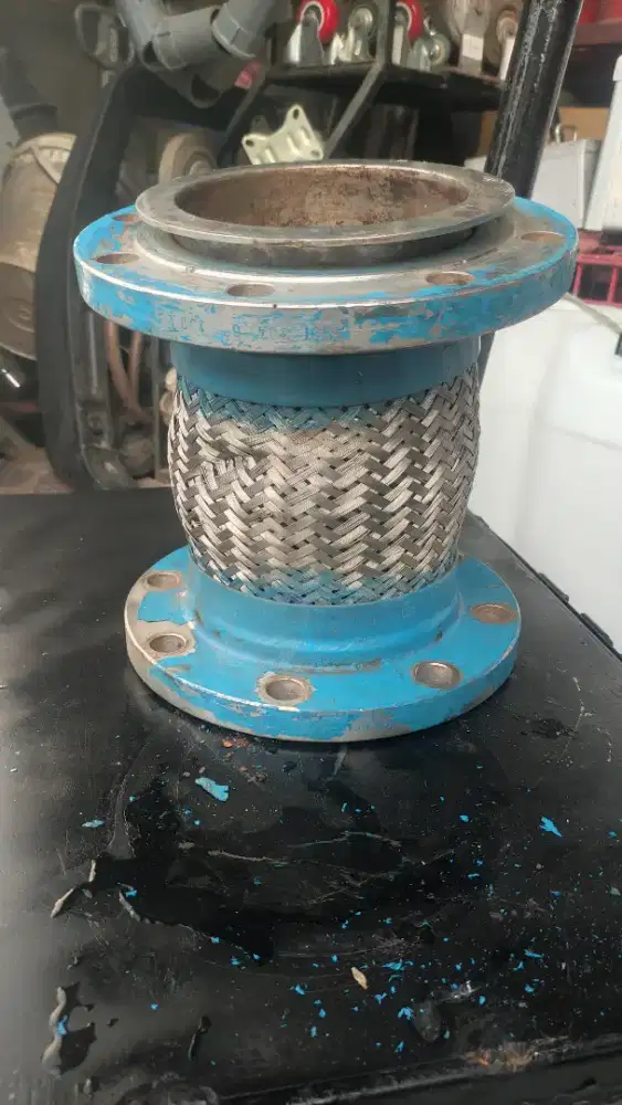 BAHAN EXPANSION FLEXIBLE JOINT 6 INCH 25 CM STAINLESS 304