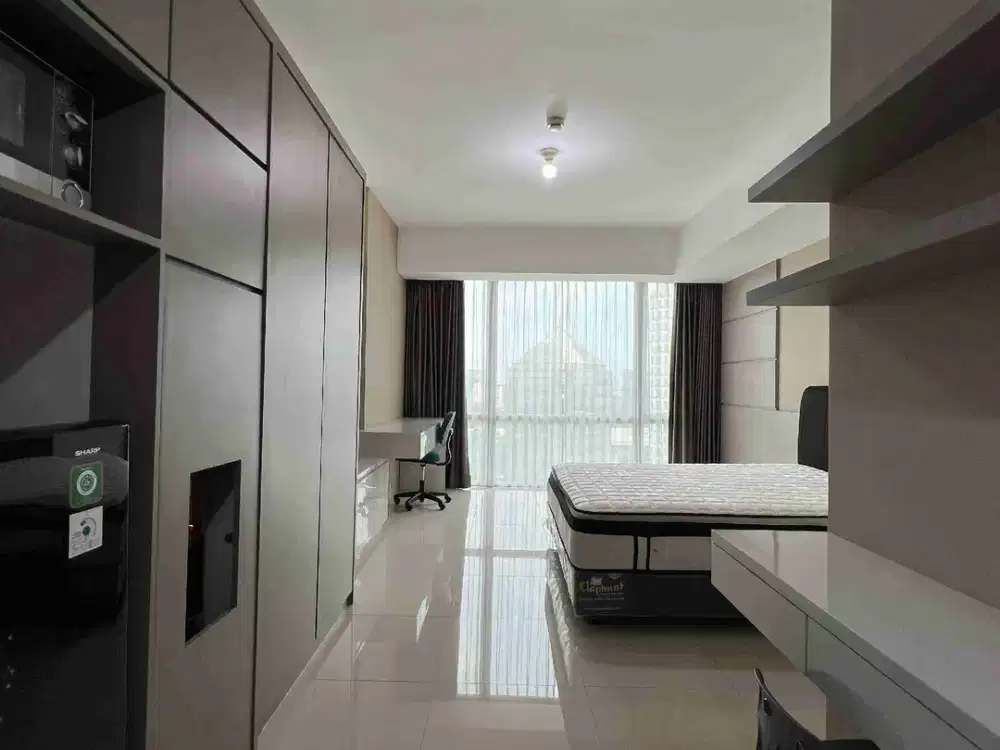 U Residence 3 apartment, lantai bawah, view timur UPH dan studio 35m2