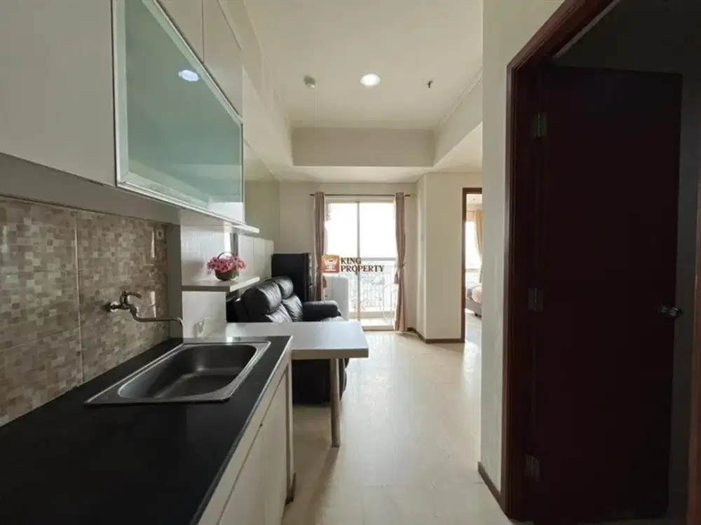 Disewakan Apartemen Royal Mediterania Garden Residences 1BR Furnished Lengkap Nyaman & Terawat Siap Huni, Dekat Mall Central Park Di Tanjung Duren