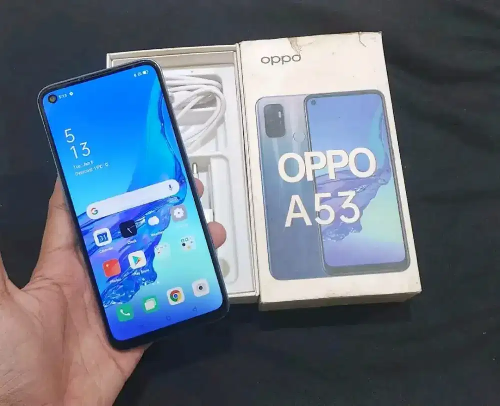 Oppo a53 lengkap 8/256