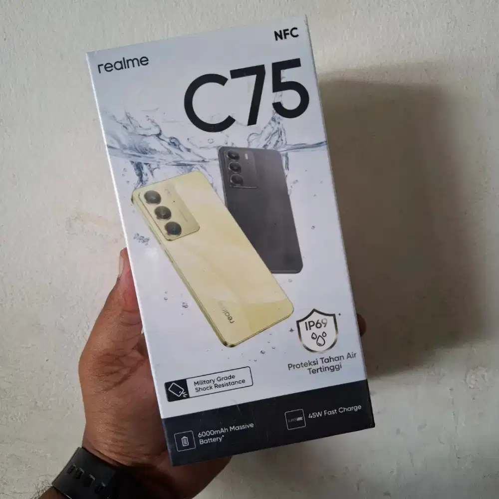Realme C75 8/256 Garansi Resmi 1 Tahun New