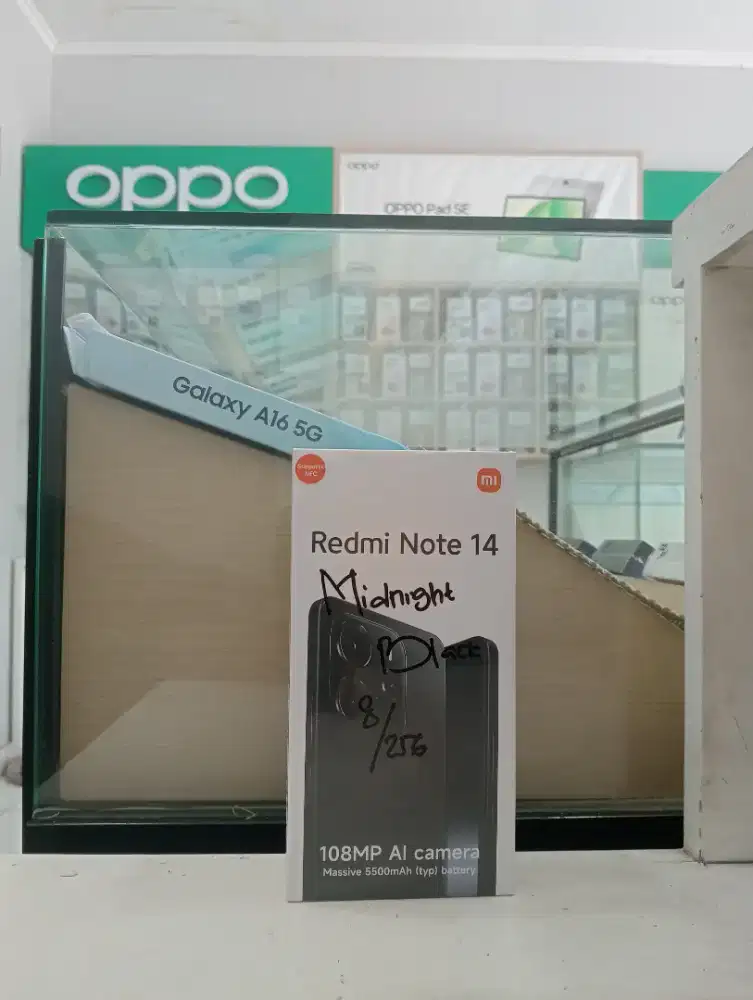 REDMI NOTE 14 8/256 NEW MURAH QR GADGET